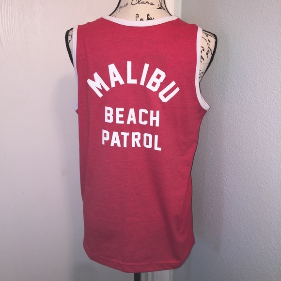 *LAST ONE!* NWOT Men’s Red “Baywatch” Tank Top - Picture 5 of 7